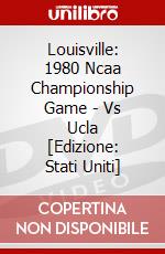 Louisville: 1980 Ncaa Championship Game - Vs Ucla [Edizione: Stati Uniti] dvd