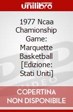 1977 Ncaa Chamionship Game: Marquette Basketball [Edizione: Stati Uniti] dvd