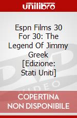Espn Films 30 For 30: The Legend Of Jimmy Greek [Edizione: Stati Uniti] dvd