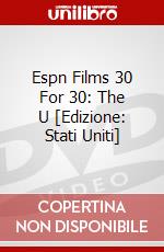 Espn Films 30 For 30: The U [Edizione: Stati Uniti] dvd