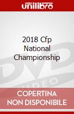 2018 Cfp National Championship dvd