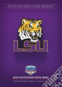 2019 Cfp Playstation Fiesta Bowl dvd