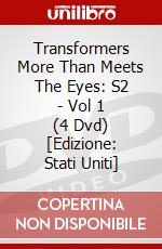 Transformers More Than Meets The Eyes: S2 - Vol 1 (4 Dvd) [Edizione: Stati Uniti] dvd