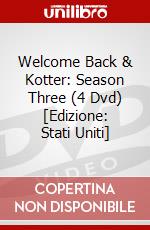 Welcome Back & Kotter: Season Three (4 Dvd) [Edizione: Stati Uniti] dvd