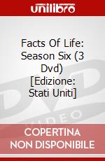 Facts Of Life: Season Six (3 Dvd) [Edizione: Stati Uniti] dvd