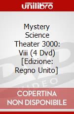 Mystery Science Theater 3000: Viii (4 Dvd) [Edizione: Regno Unito] dvd