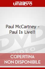 Paul McCartney - Paul Is Live!! dvd
