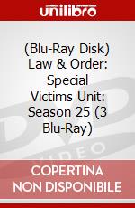 (Blu-Ray Disk) Law & Order: Special Victims Unit: Season 25 (3 Blu-Ray) brd