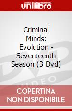 Criminal Minds: Evolution - Seventeenth Season (3 Dvd) dvd
