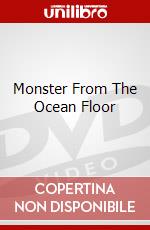 Monster From The Ocean Floor dvd