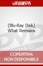 (Blu-Ray Disk) What Remains brd