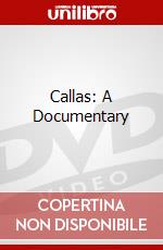Callas: A Documentary dvd