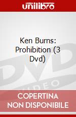 Ken Burns: Prohibition (3 Dvd) dvd