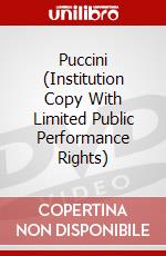 Puccini (Institution Copy With Limited Public Performance Rights) dvd