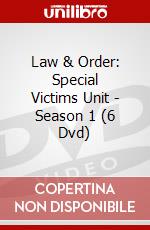 Law & Order: Special Victims Unit - Season 1 (6 Dvd) dvd