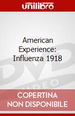 American Experience: Influenza 1918 dvd