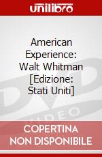American Experience: Walt Whitman [Edizione: Stati Uniti] dvd