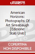 American Horizons: Photographs Of Art Sinsabaugh [Edizione: Stati Uniti] dvd