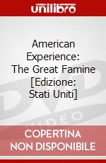 American Experience: The Great Famine [Edizione: Stati Uniti] dvd