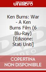 Ken Burns: War - A Ken Burns Film (6 Blu-Ray) [Edizione: Stati Uniti] dvd
