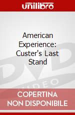 American Experience: Custer's Last Stand dvd