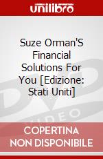 Suze Orman'S Financial Solutions For You [Edizione: Stati Uniti] dvd