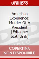 American Experience: Murder Of A President [Edizione: Stati Uniti] dvd