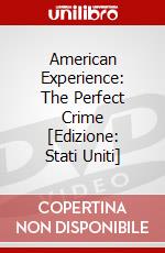 American Experience: The Perfect Crime [Edizione: Stati Uniti] dvd