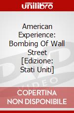 American Experience: Bombing Of Wall Street [Edizione: Stati Uniti] dvd