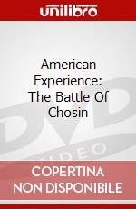 American Experience: The Battle Of Chosin dvd