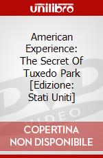 American Experience: The Secret Of Tuxedo Park [Edizione: Stati Uniti] dvd