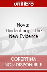 Nova: Hindenburg - The New Evidence dvd