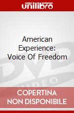 American Experience: Voice Of Freedom dvd