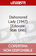 Dishonored Lady (1947) [Edizione: Stati Uniti] dvd