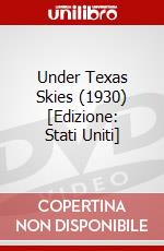 Under Texas Skies (1930) [Edizione: Stati Uniti] dvd