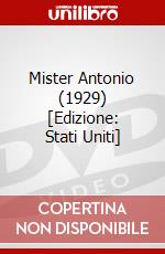 Mister Antonio (1929) [Edizione: Stati Uniti] dvd
