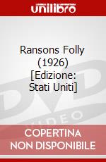 Ransons Folly (1926) [Edizione: Stati Uniti] dvd