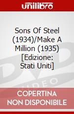 Sons Of Steel (1934)/Make A Million (1935) [Edizione: Stati Uniti] dvd
