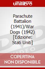 Parachute Battalion (1941)/War Dogs (1942) [Edizione: Stati Uniti] dvd