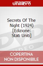 Secrets Of The Night (1924) [Edizione: Stati Uniti] dvd