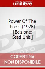 Power Of The Press (1928) [Edizione: Stati Uniti] dvd