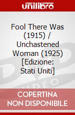 Fool There Was (1915) / Unchastened Woman (1925) [Edizione: Stati Uniti] dvd