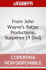 From John Wayne's Batjac Productions: Suspense (4 Dvd) dvd