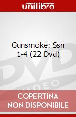 Gunsmoke: Ssn 1-4 (22 Dvd) dvd