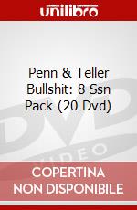 Penn & Teller Bullshit: 8 Ssn Pack (20 Dvd) dvd