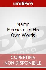 Martin Margiela: In His Own Words dvd