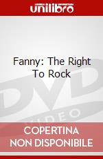 Fanny: The Right To Rock dvd