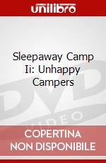 Sleepaway Camp Ii: Unhappy Campers dvd