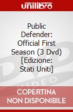 Public Defender: Official First Season (3 Dvd) [Edizione: Stati Uniti] dvd