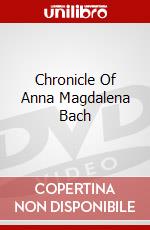 Chronicle Of Anna Magdalena Bach dvd